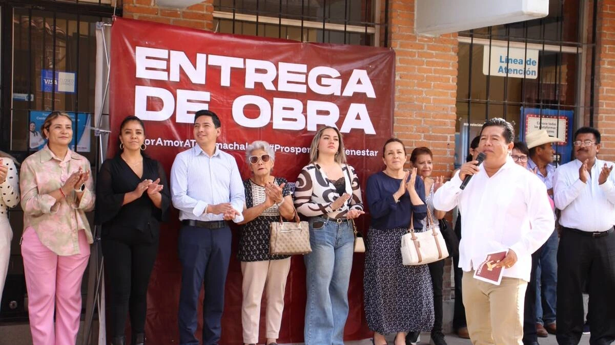 Mateo Hernández entrega primera etapa de la rehabilitación de la 3 Oriente en Tecamachalco