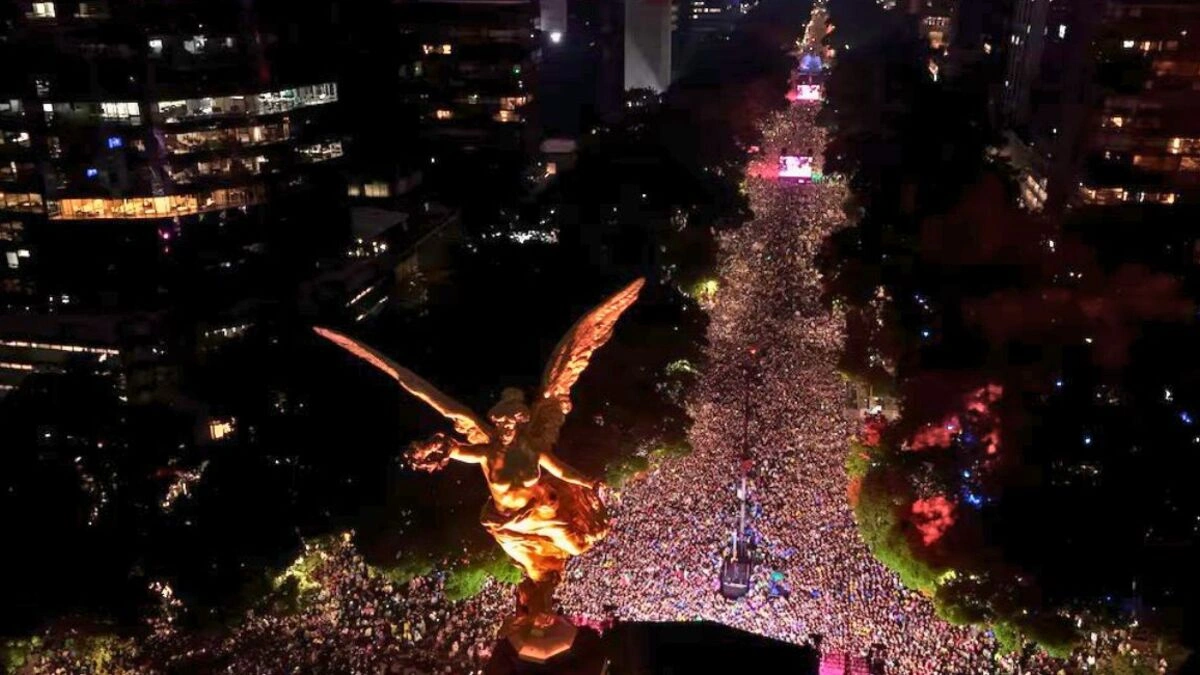 Festejos por el México vs Ecuador en el Ángel de la Independencia dejan cuatro muertos 