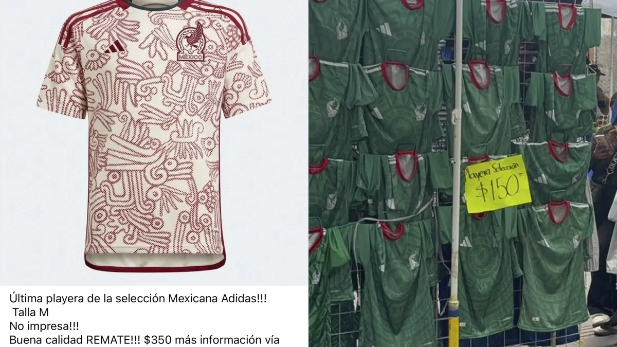 Tras derrota, rematan playeras clones de la Selección Mexicana en Puebla  