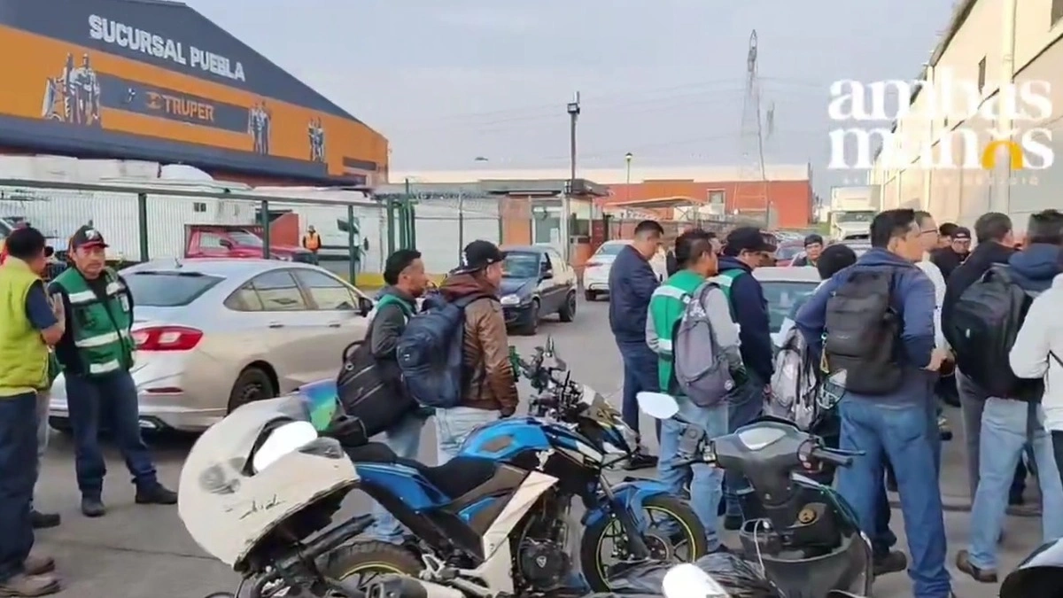 Por segunda ocasión en menos de un mes protestan trabajadores de Truper Cuautlancingo