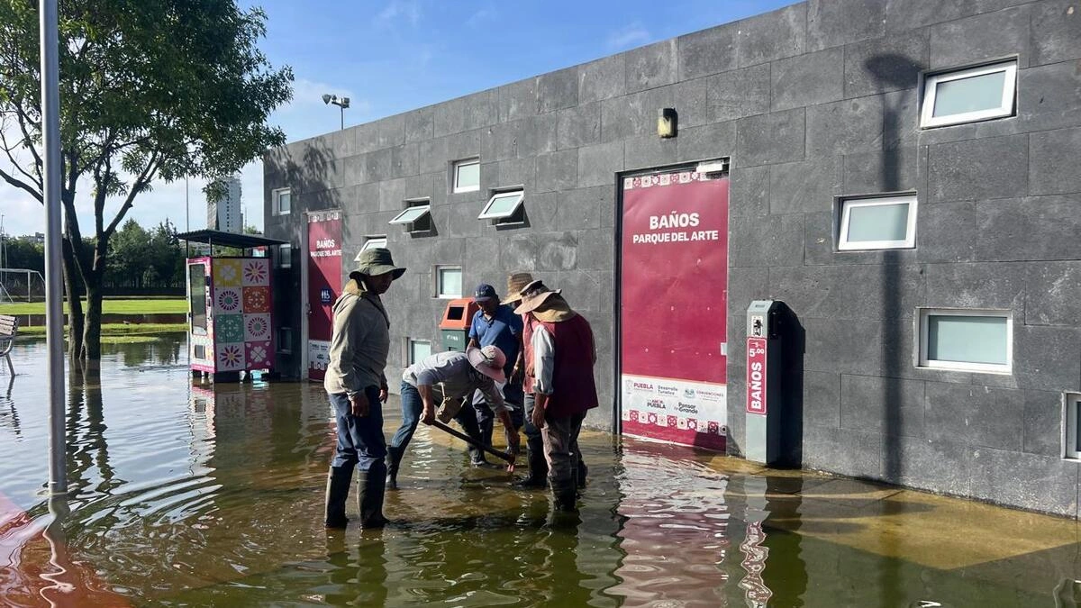 Inician rehabilitación en el Parque del Arte y Metropolitano tras las lluvias