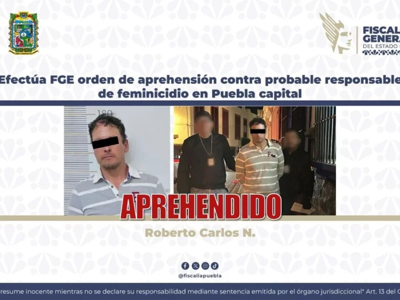 Cae el feminicida de Carolina, la estranguló en la colonia Diez de Mayo