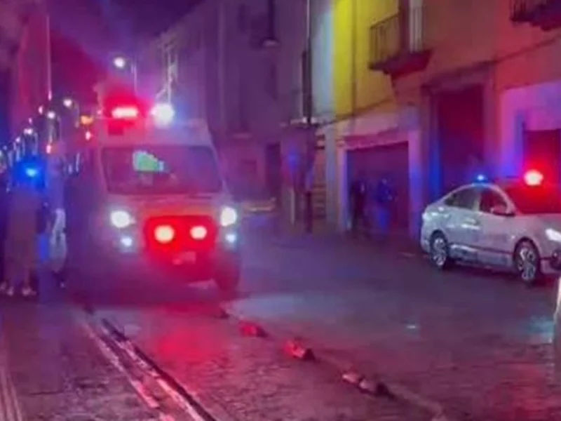 Intento de robo de auto desata balacera en el Centro Histórico de Puebla