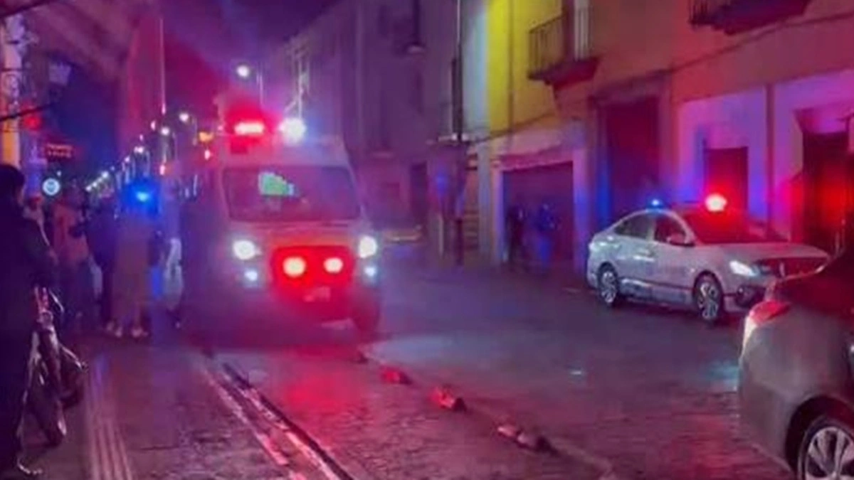 Intento de robo de auto desata balacera en el Centro Histórico de Puebla