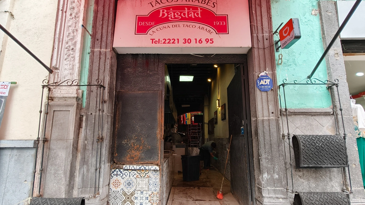 Cierra temporalmente la taquería Bagdad del Centro por los daños tras las lluvias