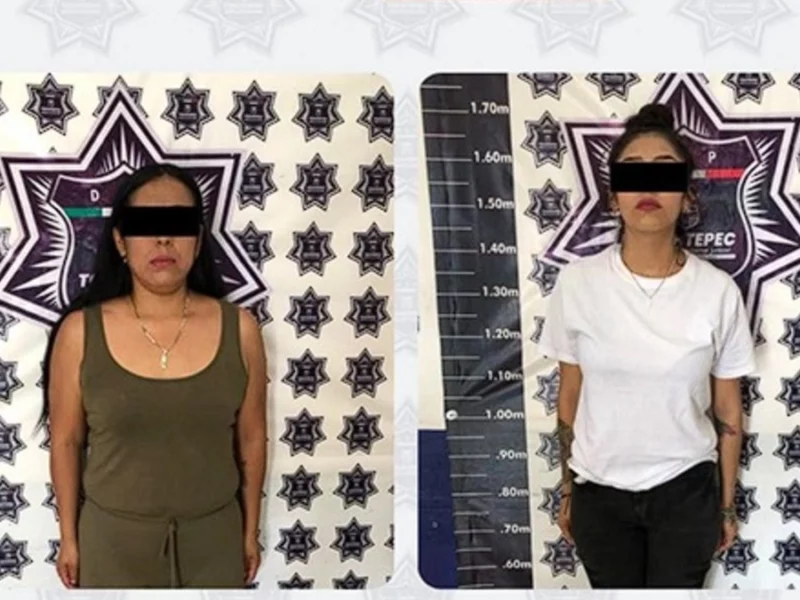 Detienen a dos mujeres en Tochtepec