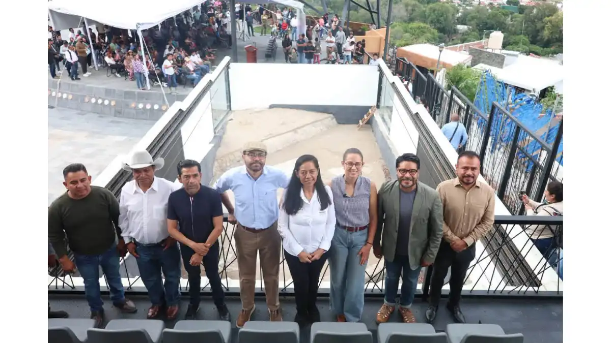 Inaugura Ariadna Ayala ventana arqueológica que muestra riqueza cultural de Atlixco